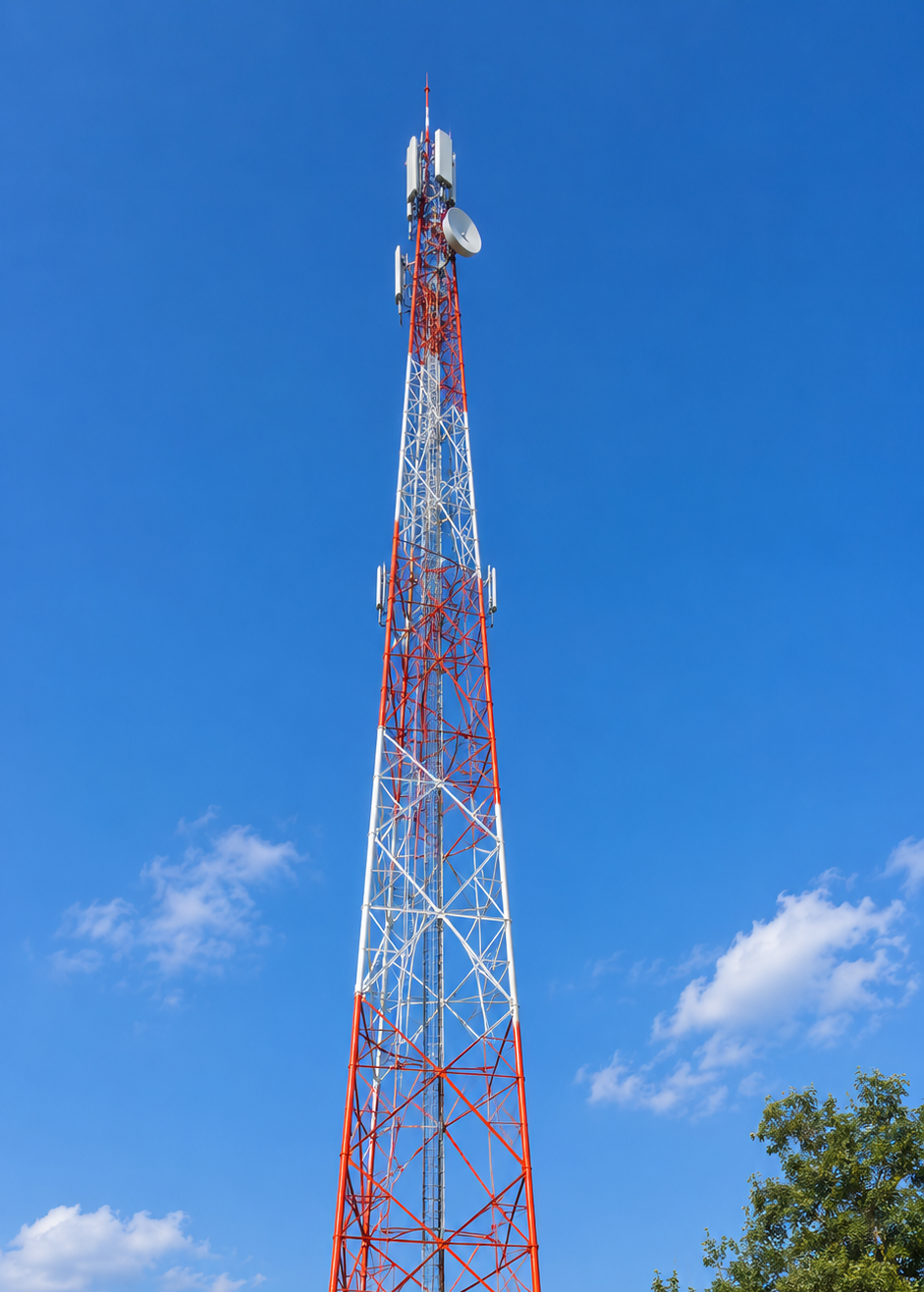 30M three legged tower in Meerut.