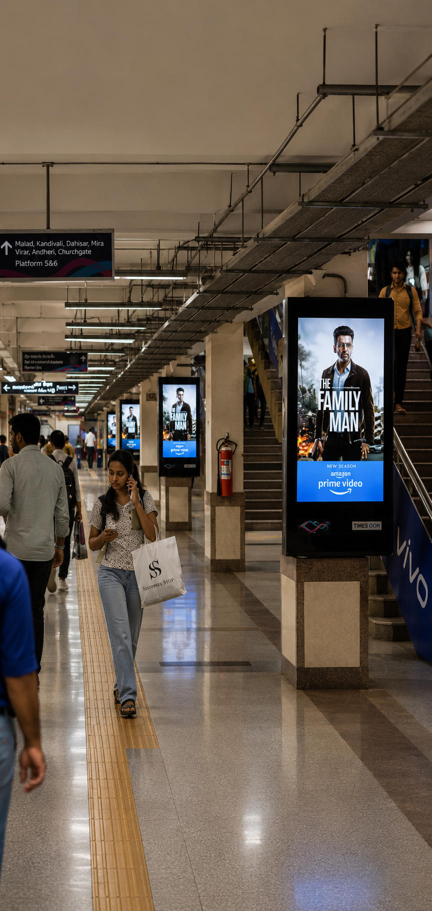 Digital Units at Mumbai Metro