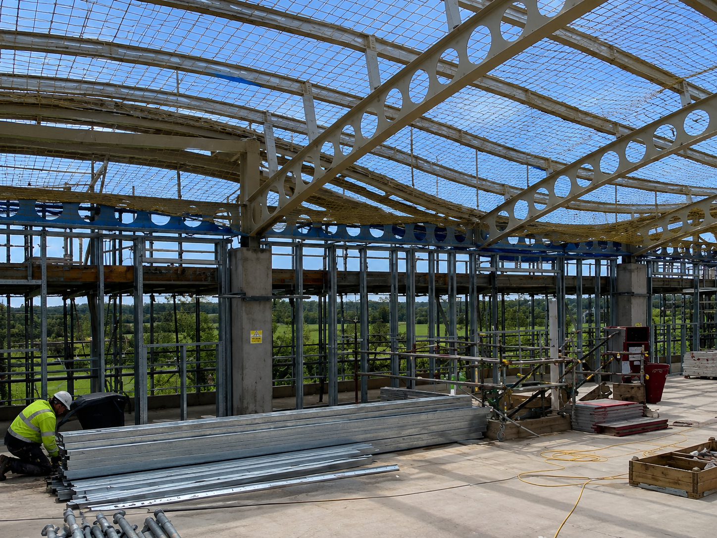 warehouse structure.